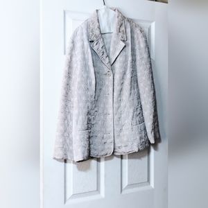 Croft & Barrow off white jacket